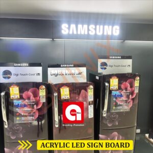 acrylic sign board maker near me By Abhinix Printing