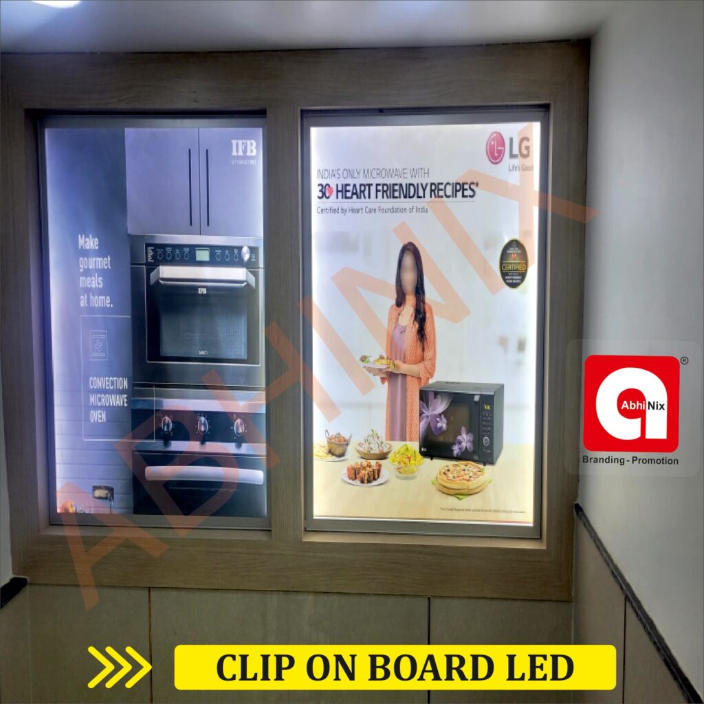 best clip on LED board in Ranchi, Jharkhand By Abhinix Printing