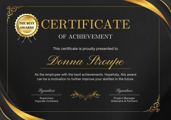 Custom Certificate - Image 3