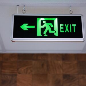 Exit Signage Board