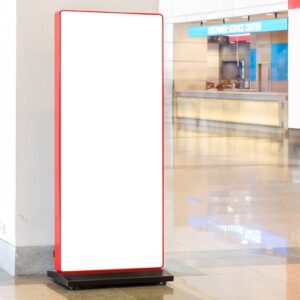 Floor-Mounted Digital Display